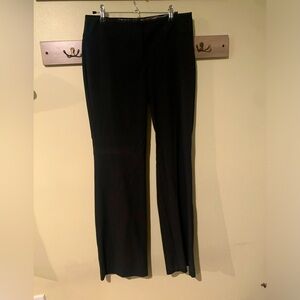 Black pin Stripe Bootcut Dress Pants